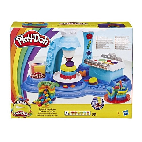 Playdoh Rainbow Cake Party