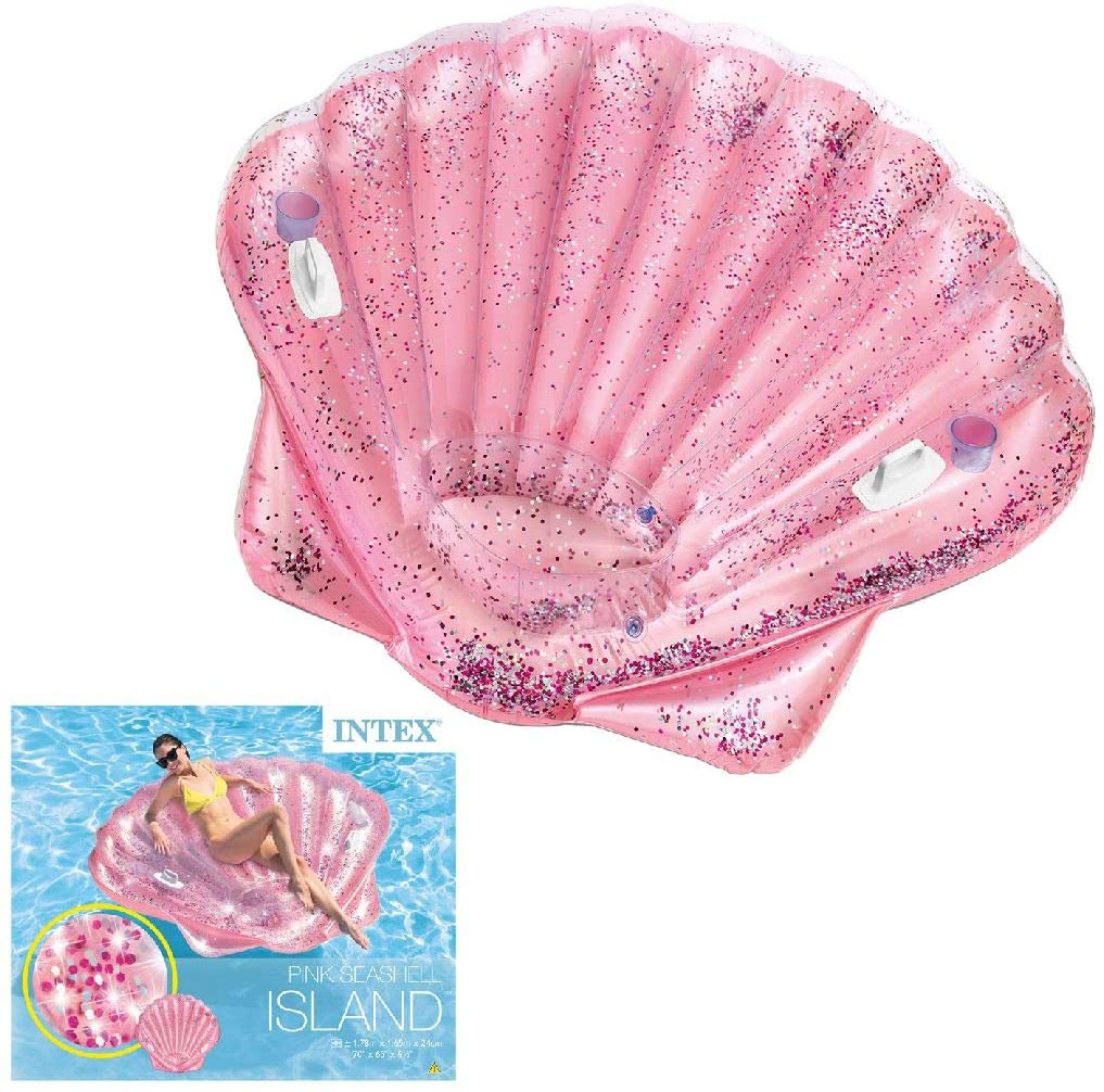 Intex Pink Seashell Air Bed