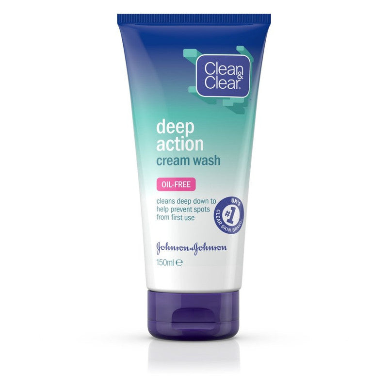 Clean & Clear Deep Action Cream Wash - 150ml